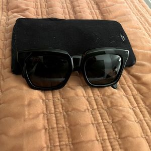 Black Celine “Traveler” Sunglasses